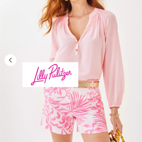 Lilly Pulitzer Pants - Lilly Pulitzer Pink Callahan shorts, 00, GD1108